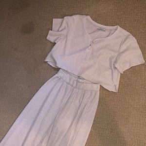 Abercrombie Waffle Lounge Set